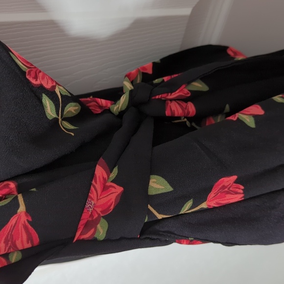 NWT Draper James RSVP long sleeve ruffle midi dress - Picture 6 of 7